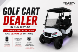 Golf Cart Dealer in Sun City AZ: Lithium Battery Golf Carts and Venom EV Options